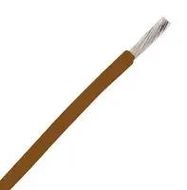 HOOK UP WIRE, 22AWG, BRN, 30.5M