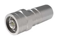 RF COAX CONN, N-TYPE PLUG, 50 OHM