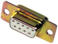 D SUB CONNECTOR, STANDARD, 50 POSITION, RECEPTACLE