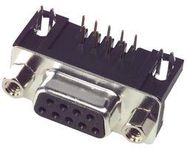 D SUB CONNECTOR, STANDARD, 25 POSITION, RECEPTACLE