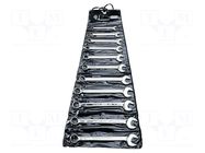 Wrench-set; combination spanner; 11pcs. BAHCO
