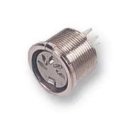 DIN AUDIO/VIDEO CONN, JACK, 6POS