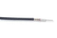 COAX CABLE, RG58 C/U, BLACK, 50 OHM, PER