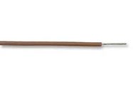 WIRE, UL1007, 20AWG, BROWN, 305M