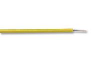 WIRE, PTFE, A, YELLOW, 1/0.4MM, 25M