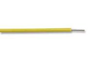 WIRE, PTFE, A, YELLOW, 1/0.4MM, 25M