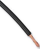 TPE INSULATED CABLE 0.50MM BLACK 25M