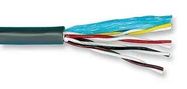 CABLE, 18AWG, 1 PAIR, SLATE, 304.8M