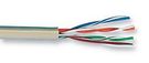 NETWORK CABLE, 4PAIR/1000FT, 23AWG, GREY