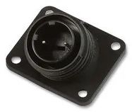 CIRCULAR CONNECTOR, RCPT, 2POS, SCREW