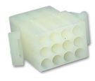 CONNECTOR HOUSING, RCPT, 12POS