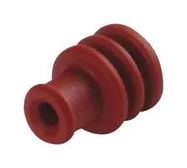 SINGLE WIRE SEAL, 5.2MM CAVITY, RED BRWN