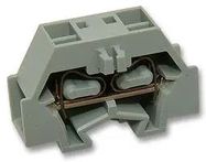 TERMINAL BLOCK, DIN RAIL, 4POS, 16AWG