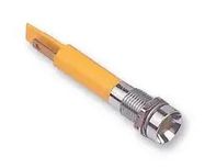 LED INDICATOR, 24V, YELLOW