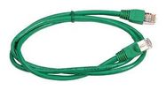 PATCH LEAD, CAT5E, STP, GREEN, 1M