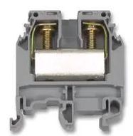 TERMINAL BLOCK, DIN RAIL, 2POS, 4AWG