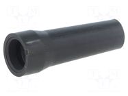 Accessories: strain relief; 4÷4.4mm; black; 0B LEMO
