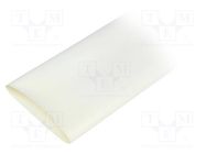 Heat shrink sleeve; 2: 1; 50.8mm; L: 1.2m; white; polyolefine; 5pcs. ALPHA WIRE