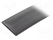 Heat shrink sleeve; 2: 1; 50.8mm; L: 0.15m; black; polyolefine ALPHA WIRE