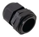 CABLE GLAND, 30 TO 38MM, NYLON 6, BLACK