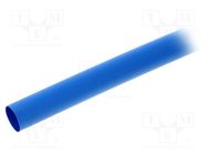 Heat shrink sleeve; 2: 1; 12.7mm; L: 1.2m; blue; polyolefine; 5pcs. ALPHA WIRE