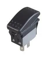 ROCKER SW, SPDT, 16A, 30VDC, PANEL