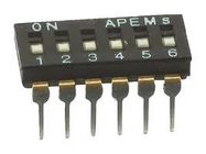 SWITCH, DIL, 6WAY