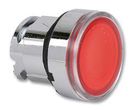 PUSHBUTTON HEAD, 22MM, RED