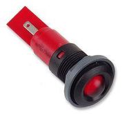 LED INDICATOR, 24VDC, RED