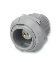SOCKET, PANEL MOUNT, GREY, 8WAY