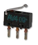 MICROSWITCH, PIN PLUNGER, SPDT, 0.1A