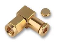 RF COAXIAL, SMC, RIGHT ANGLE PLUG, 50OHM