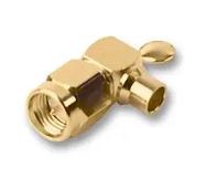 RF COAXIAL, SMA, RIGHT ANGLE PLUG, 50OHM