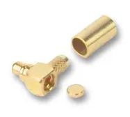RF COAXIAL, MMCX, R/A PLUG, 50OHM