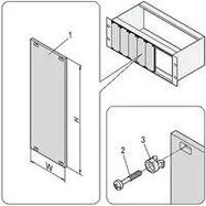 PANEL, ALUMINIUM, 3U, 3HP, PK5