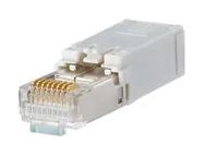 MODULAR CONN, 8P8C, RJ45 PLUG, CAT6