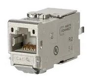 MODULAR CONN, 8P8C, RJ45 JACK, CAT6A