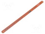 Hacksaw blade; metal,hand saw; 250mm; 24teeth/inch; SANDFLEX BAHCO