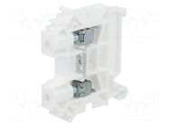 Splice terminal: rail; 32A; 1kV; screw terminal; white; polyamide POKÓJ