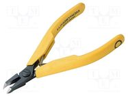 Pliers; cutting,precision,oblique,elongated; blackened tool LINDSTRÖM