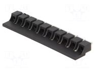 Screw bridge; black; ways: 10 POKÓJ