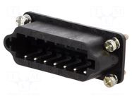 Connector: HDC; contact insert; female; 10A; 25V; Staf®; PIN: 14 HARTING