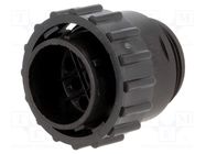 Connector: circular; plug; male; PIN: 9; w/o contacts; CPC Series 1 TE Connectivity