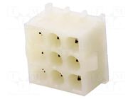Connector: wire-board; socket; male; PIN: 9; Universal MATE-N-LOK TE Connectivity