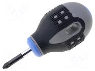 Screwdriver: standard; Pozidriv®; PZ1; Blade length: 25mm BAHCO