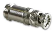 ADAPTOR, N JACK, BNC PLUG, 50OHM