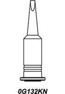 CHISEL TIP, FOR 130 SERIES, 2.4MM