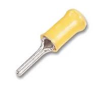 TERMINAL, WIRE PIN, 26-22AWG, CRIMP, YEL