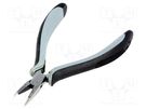 Pliers; side,cutting,curved,precision; ESD; 120mm C.K