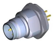 SENSOR CONN, M12, RCPT, 4 POS, PANEL